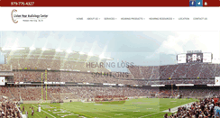 Desktop Screenshot of listenhearaudiology.com