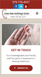 Mobile Screenshot of listenhearaudiology.com